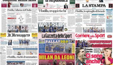 Le prime pagine dei quotidiani di oggi 29 settembre: la rassegna stampa