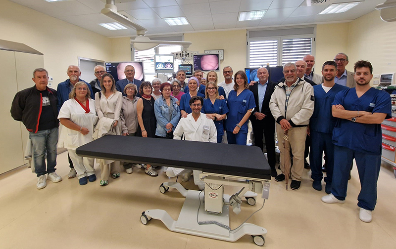 Un nuovo tavolo operatorio per la Pneumologia dell’Ausl IRCCS di Reggio Emilia grazie al sostegno della Fondazione Manodori e alla collaborazione dell’Associazione Sa.Re.