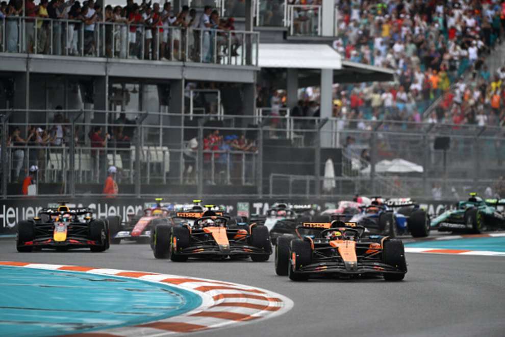 La partenza della Sprint a Miami