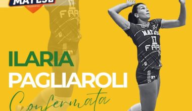POLISPORTIVA MATESE, LA PALLAVOLO FEMMINILE RIPARTE DA ILARIA PAGLIAROLI E MARIO SCAPPATICCIO