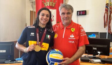 Chioggia ha festeggiato Eleonora Fersino, neo campionessa del mondo di pallavolo