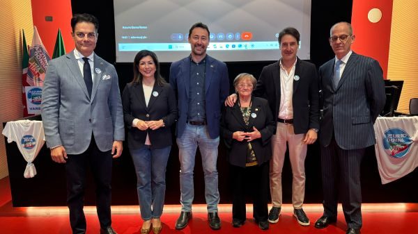 Forza Italia azzurro donna Taldone, Carzieri, Longhini, Tagliani, Licata e Leggio