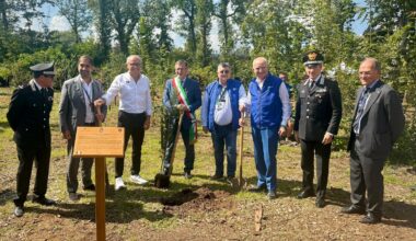 Foto piantumazione Autodromo Nazionale Monza 2025
