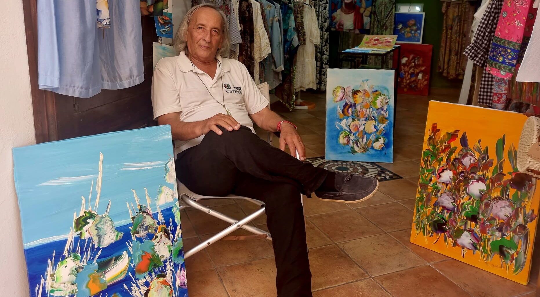 Quando il mare ispira l'arte: il viaggio di Fredy Luciani