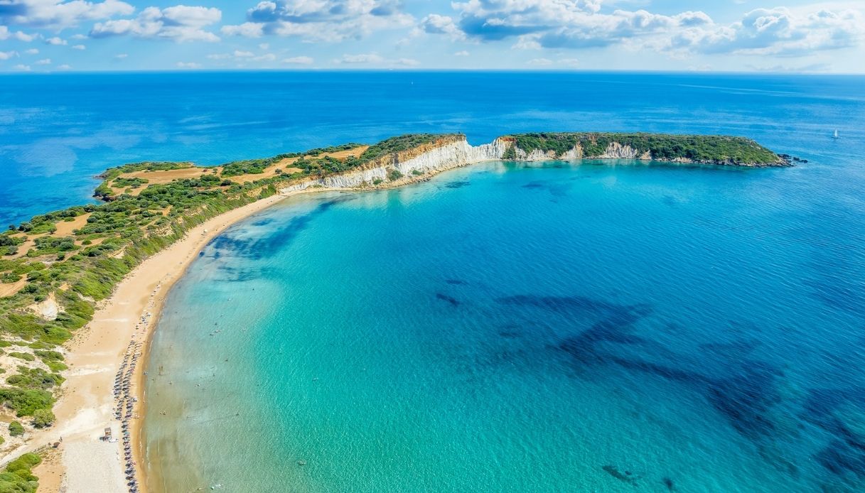 Gerakas Beach, dove si trova la spiaggia di Zante e caratteristiche