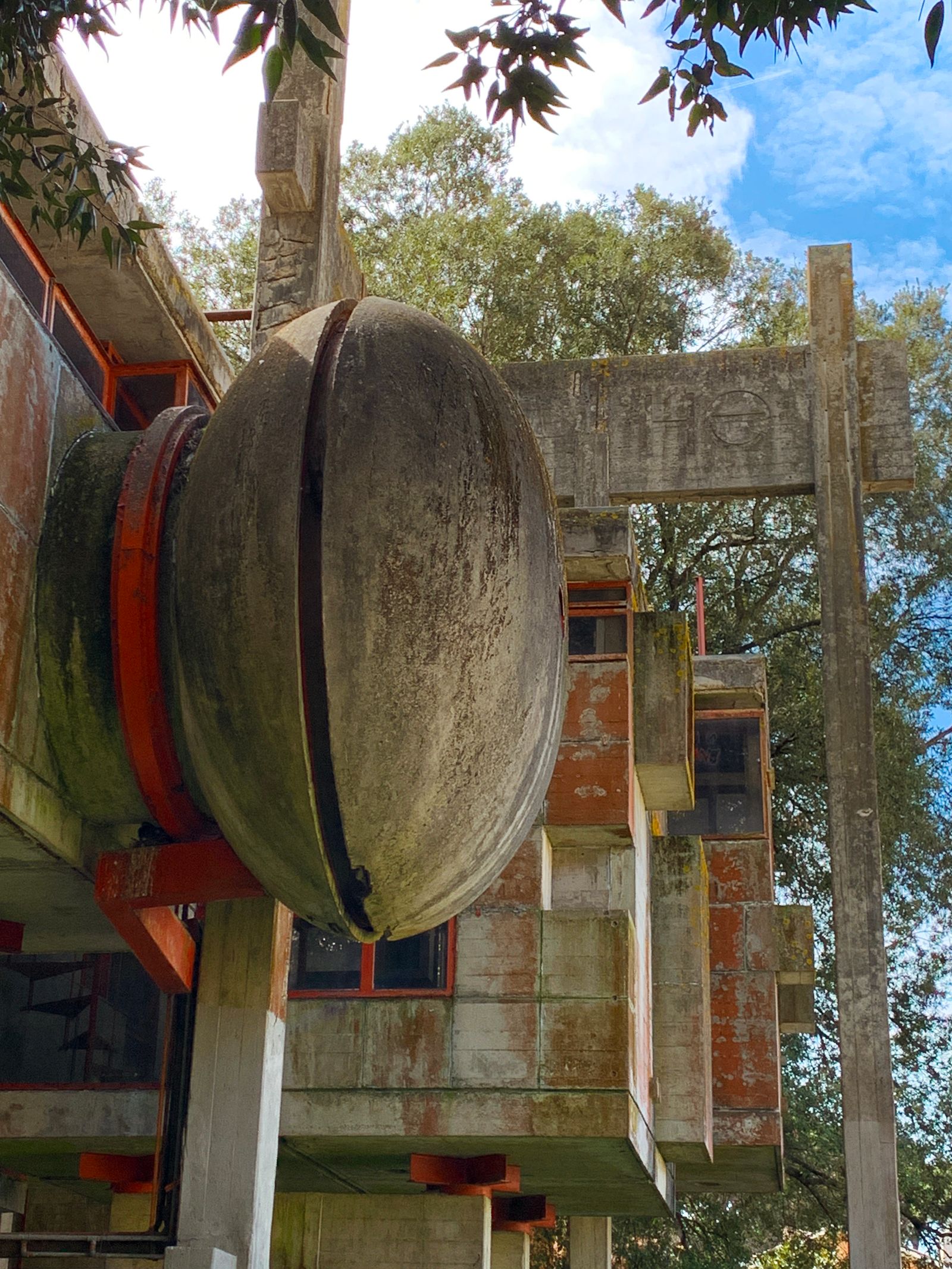 casa brutalista Casa Sperimentale a Fregene capsula