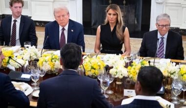 Trump, cena con Zuckerberg, Bill Gates e Tim Cook alla Casa Bianca: assente Musk