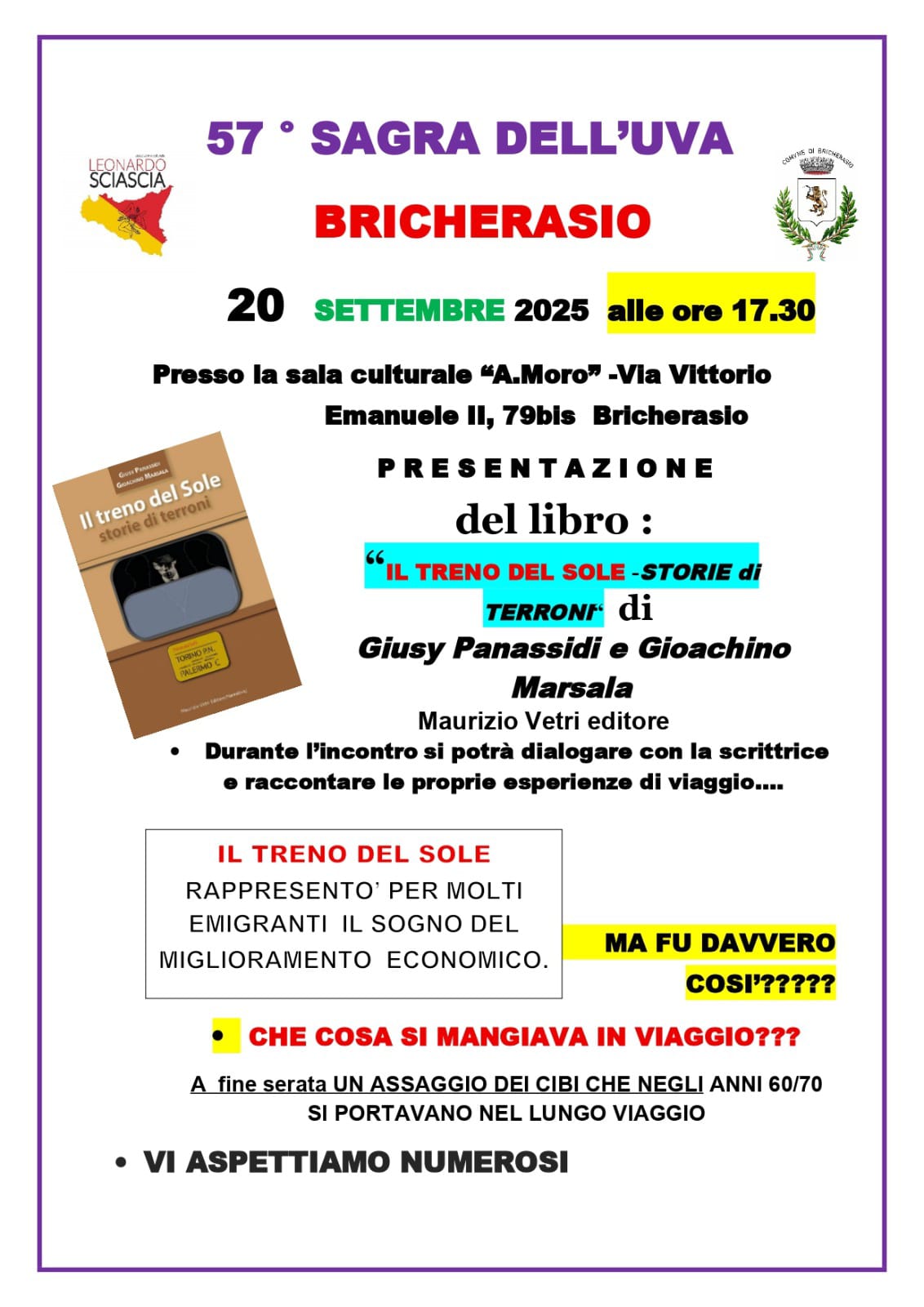 Bricherasio. Storie del Treno del Sole