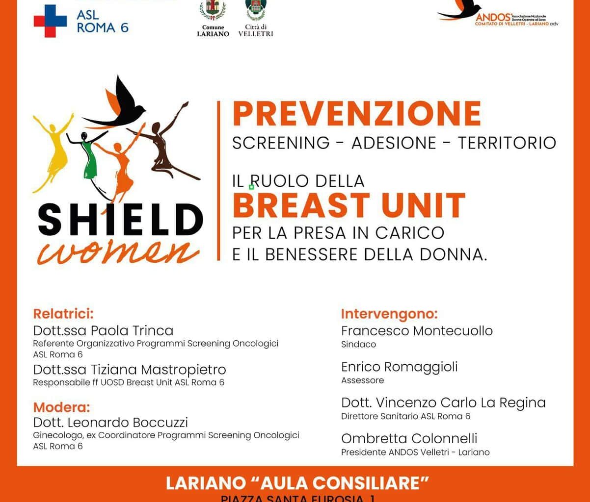 Ottobre Rosa 2025: l’ANDOS di Velletri-Lariano presenta le prime attività per il mese dedicato alla prevenzione dei tumori al seno
