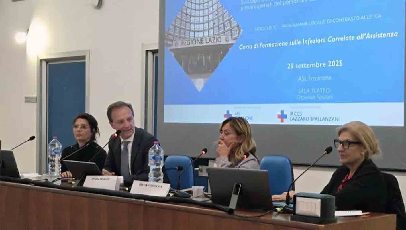 Formazione e prevenzione per il contrasto alle Infezioni Correlate all'Assistenza. La ASL di Frosinone fa squadra con l’Istituto Spallanzani - Tu News 24
