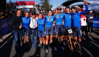Mondiali MTB Valais 2025, Italia d'argento nel Team Relay alle spalle della Francia
