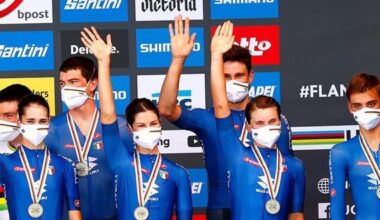 Startlist Mondiali Kigali 2025, orario e ordine di partenza della CronoStaffetta Mista
