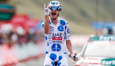 Vuelta a España 2025, bis di Jay Vine a Larra Belagua! Jonas Vingegaard torna in Maglia Rossa