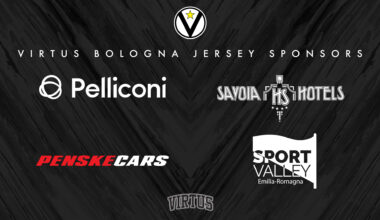 I jersey sponsors della Virtus Bologna in LBA ed Eurolega