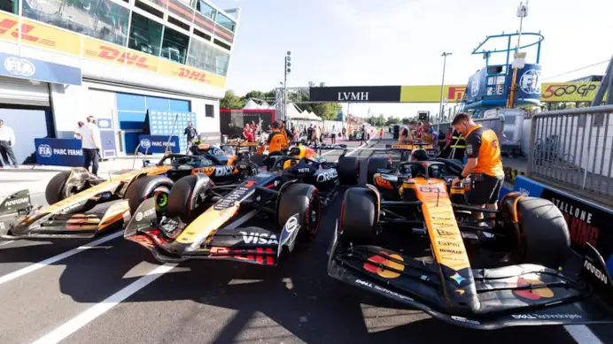 Un momento del Grand prix di Monza (ph Alessandro Garofalo, courtesy Lvmh)
