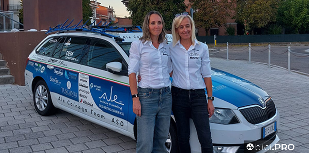 Eva Lechner e Milena Cavani si sono conosciute tanti anni fa durante un mondiale. Saranno le diesse dell'Ale Colnago Team