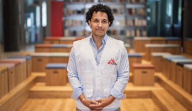 Dott. M. Javid Abdelmoneim. Foto di Pierre-Yves Bernard/MSF Medici Senza Frontiere