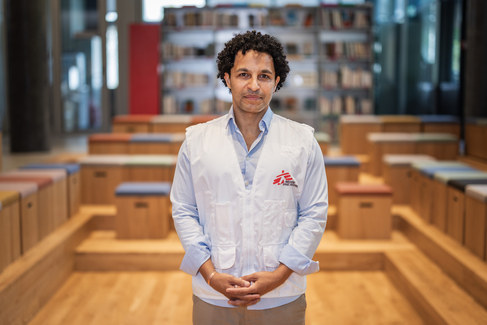 Dott. M. Javid Abdelmoneim. Foto di Pierre-Yves Bernard/MSF Medici Senza Frontiere