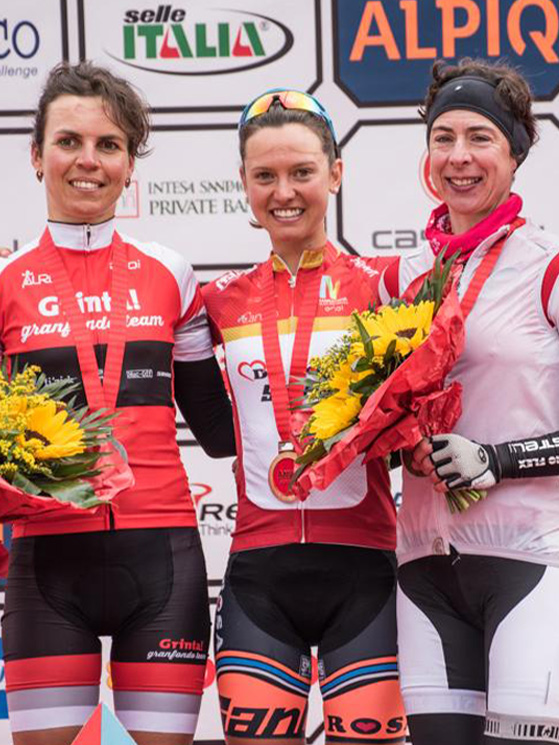 Luglio 2017, Magnaldi vince a Corvara e l'anno successivo passerà elite alla BePink (foto Maratona dles Dolomites)