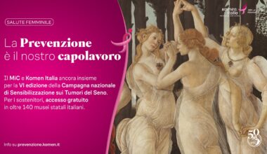 MiC e Komen insieme per la salute femminile: al via la VII edizione de "La Prevenzione è il nostro capolavoro"