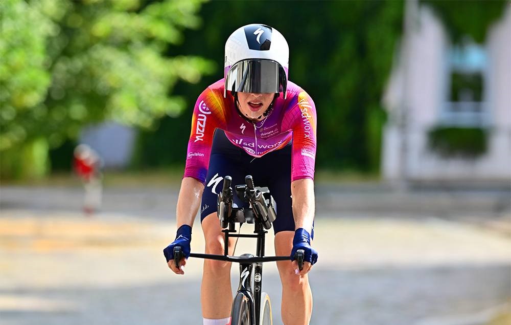 Tour de l'Ardèche 2025, bis e colpo doppio di Mischa Bredewold nella crono - 3ª Monica Trinca Colonel, 5ª Debora Silvestri e 8ª Federica Venturelli