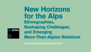New Horizons for the Alps Nuovi Orizzonti per le Alpi Nouveaux Horizons pour les Alpes