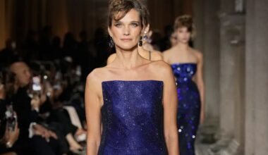 Questa sfilata Giorgio Armani, l'ultima disegnata dal Re, è più di una sfilata. È un arrivederci a tutti noi