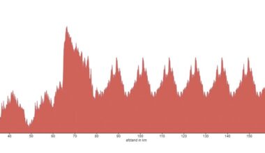 Omloop van het Houtland 2025, il percorso (Altimetria e Planimetria)