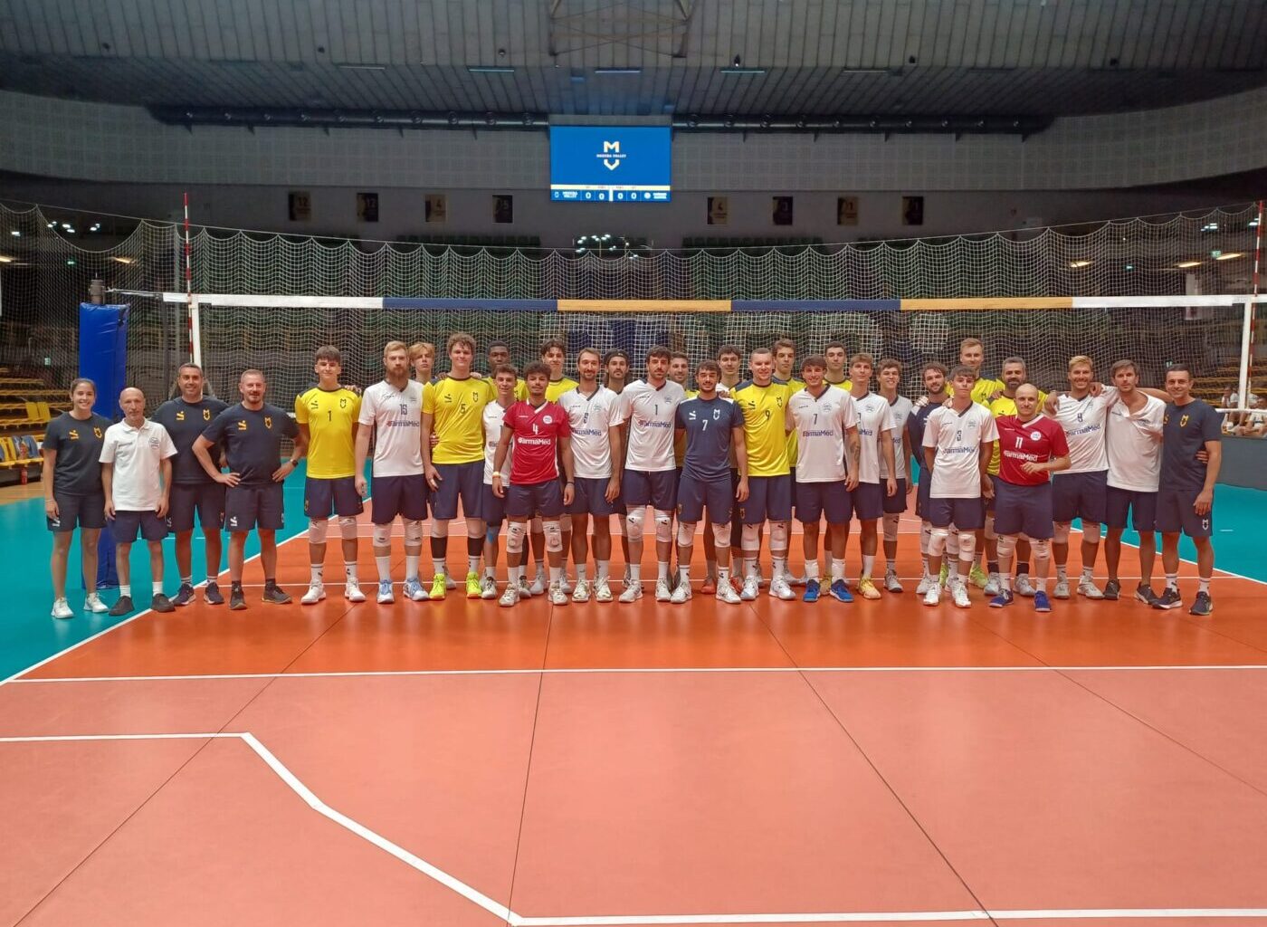 Pallavolo serie A3 - Gabbiano, segnali incoraggianti dal primo “top test” contro Modena