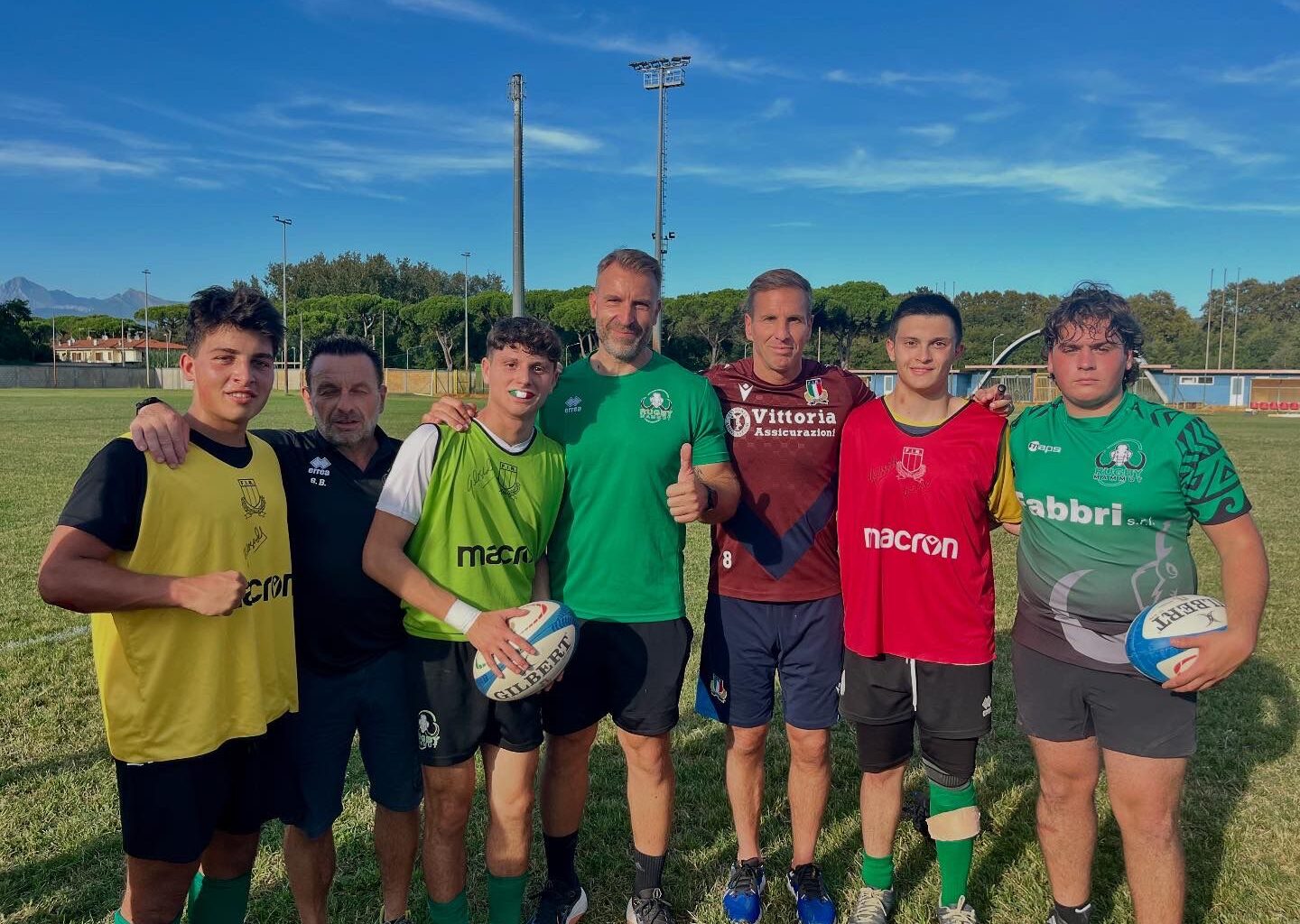 Rugby Mammut, un weekend intenso tra tecnica, incontri istituzionali e prime sfide sul campo