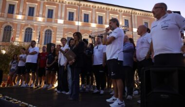 BASKET A1 - Magnolia, presentata la squadra. Grande festa in centro città tra luci, colori e tanta passione