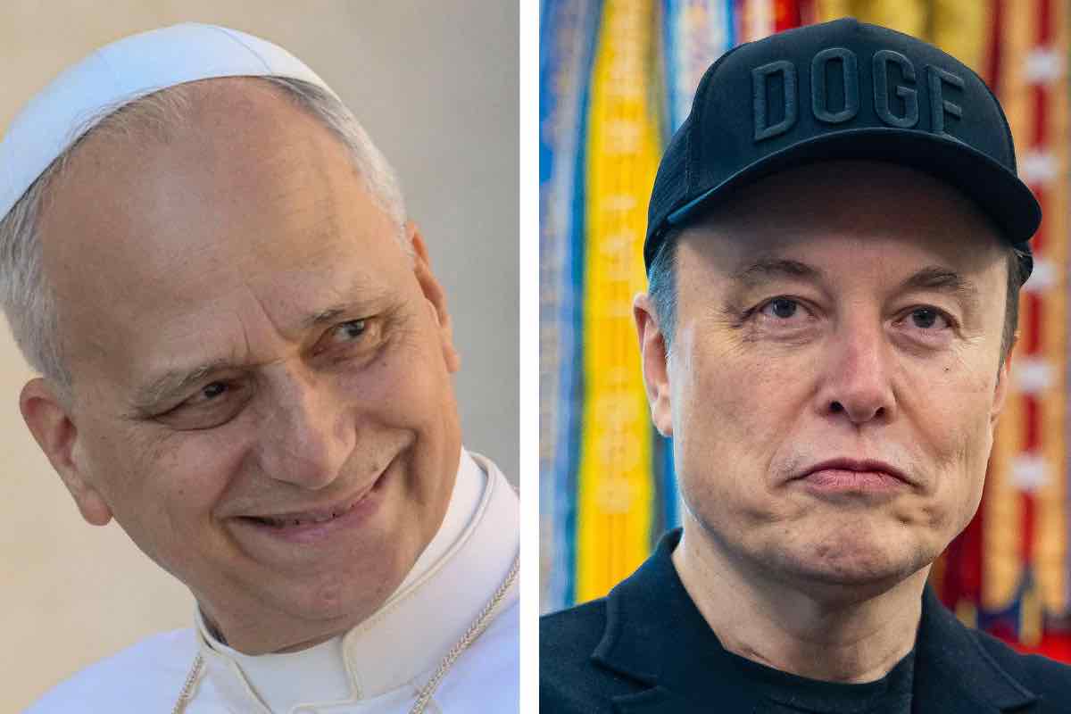 Papa Leone XIV ed Elon Musk di nuovo nell