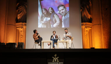 con Daria Bignardi, Righini e Sgambati