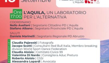 L'Aquila, torna la Festa dell'Unità: il programma della prima giornata