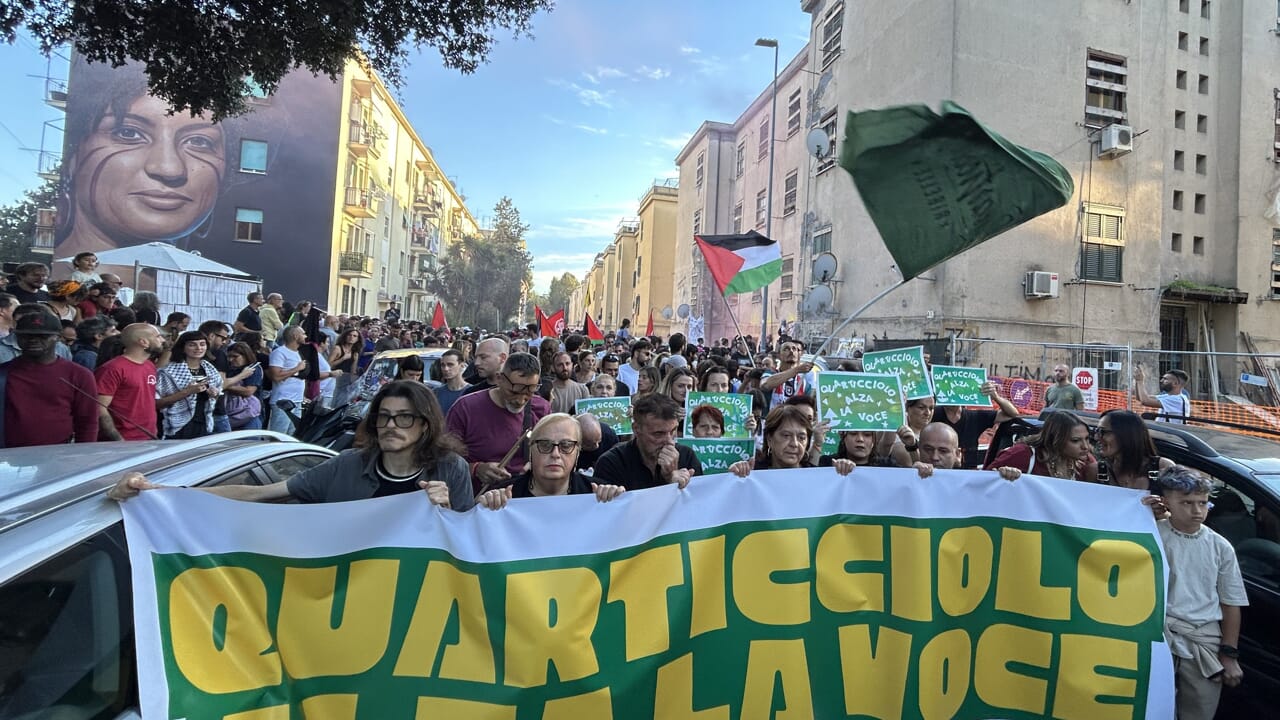 Corteo Quarticciolo alza la voce sabato 27 settembre 2025