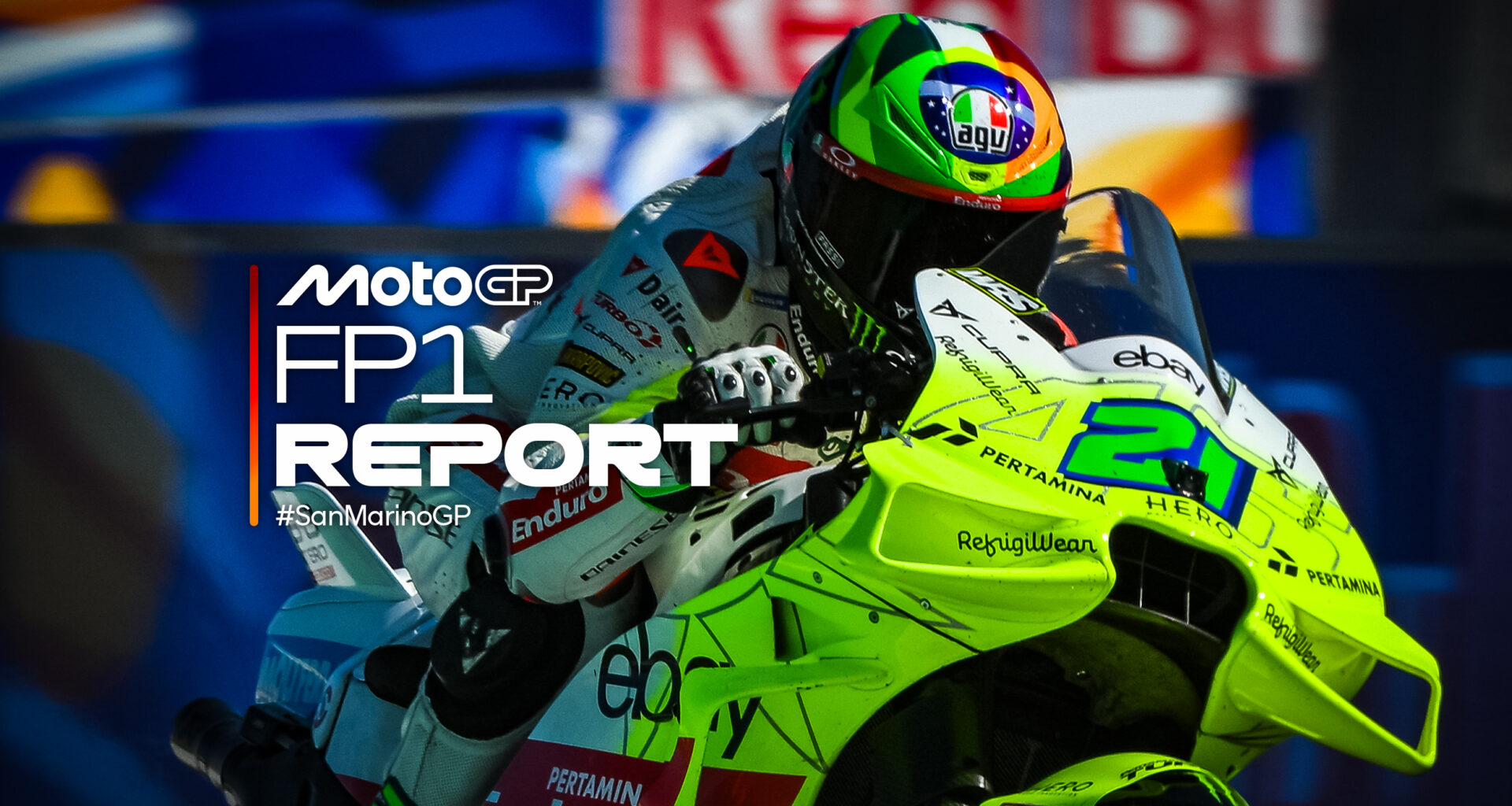 Morbidelli subito in alto a Misano, seguito da Quartararo