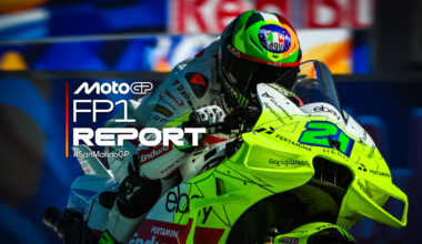 Morbidelli subito in alto a Misano, seguito da Quartararo
