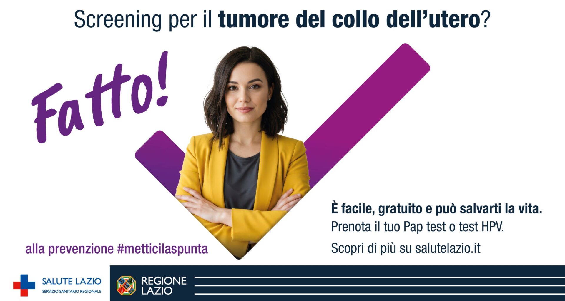al via la nuova campagna di screening per il tumore della cervice uterina