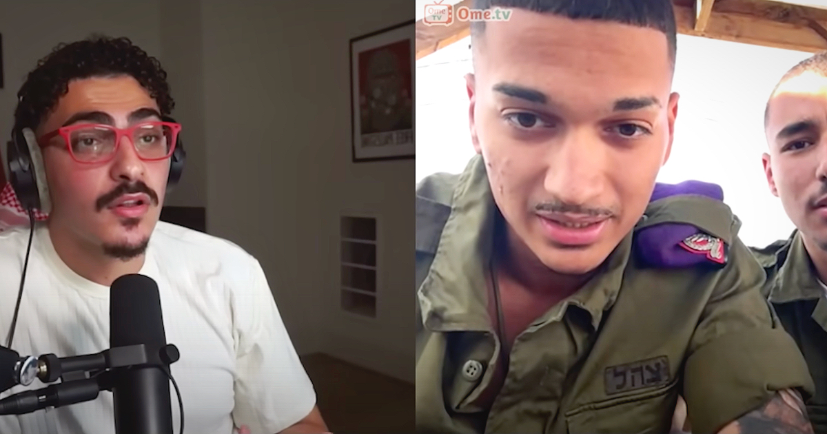 YouTube demonetizza il canale dell'attivista palestinese Hamzah Saadah che chatta con gli israeliani