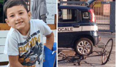 E' morto il bimbo di 7 anni investito in bici con la mamma. La famiglia è originaria di Joppolo