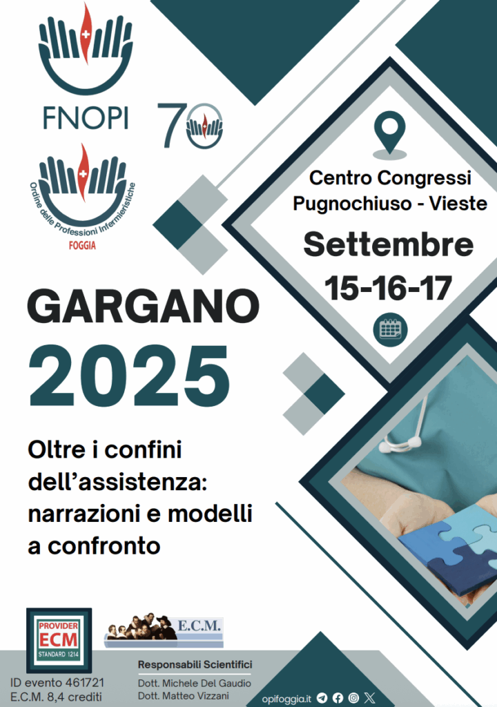 Screenshot-2025-09-14-alle-22.33.35-720x1024 Convegno Nazionale OPI Foggia. Infermieri vanno oltre i confini dell’assistenza, tra narrazioni e modelli a confronto.
