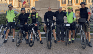 In bicicletta da Cuneo a Roma sulla via Francigena - La Guida