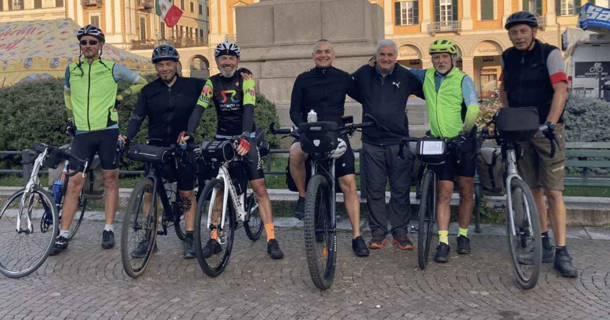 In bicicletta da Cuneo a Roma sulla via Francigena - La Guida