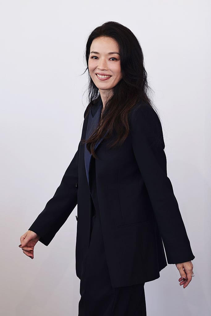 Shu Qi al photocall del suo "Nǚhái" (Girl)