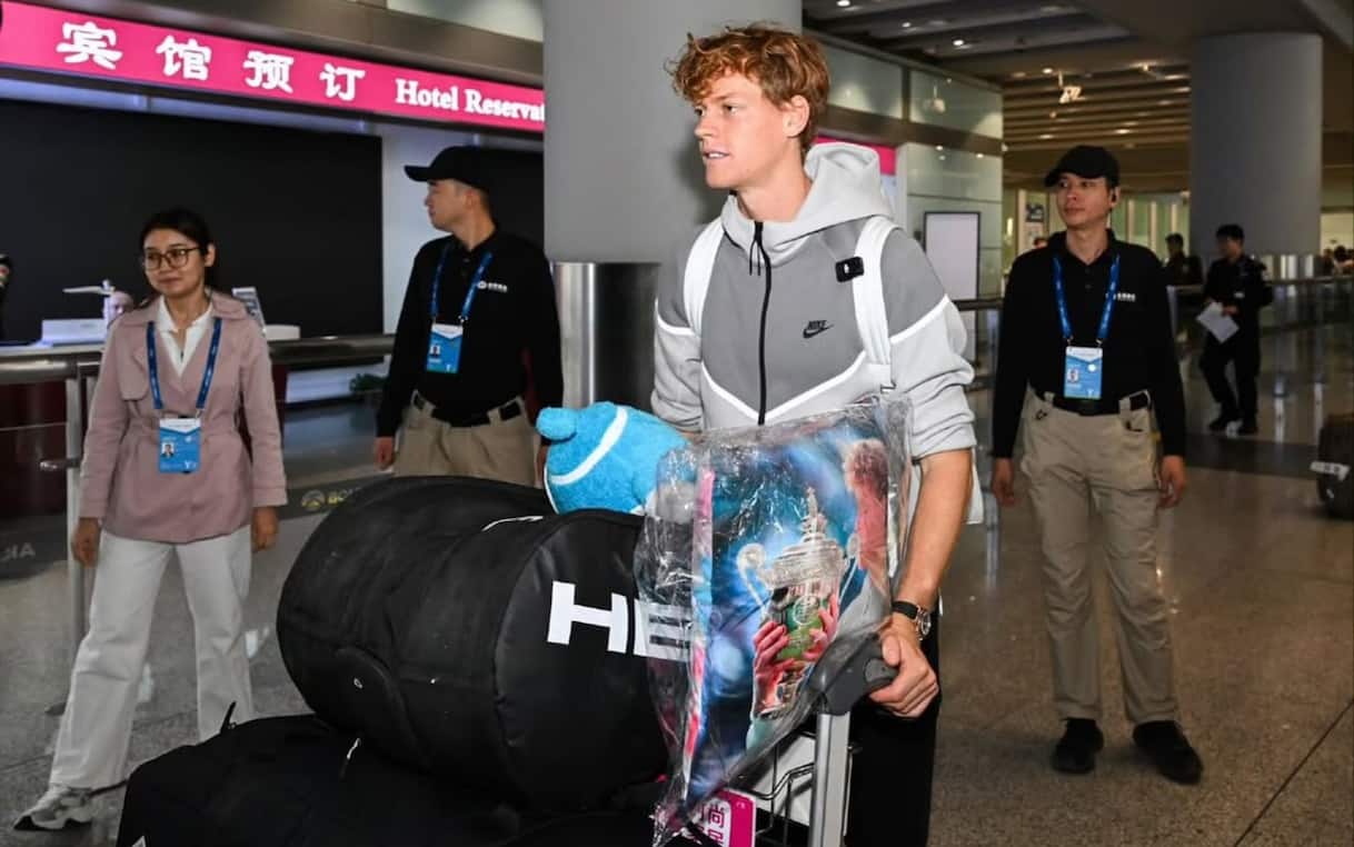 Jannik Sinner è arrivato a Pechino. VIDEO - Sky Sport