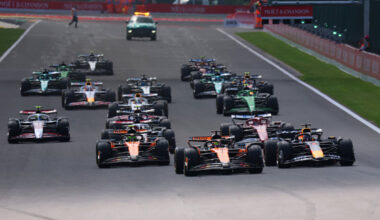 La partenza della Sprint di Spa