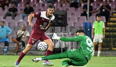 Incredibile all’Arechi: espulsi Inglese e Faggiano negli spogliatoi – Salernitana News