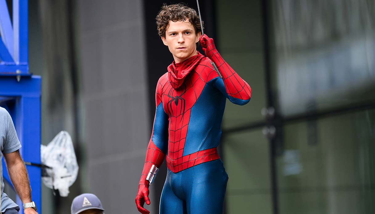 commozione cerebrale per Tom Holland sul set