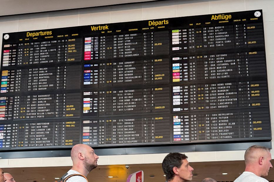 Cancellazione di voli all'aeroporto di Bruxelles