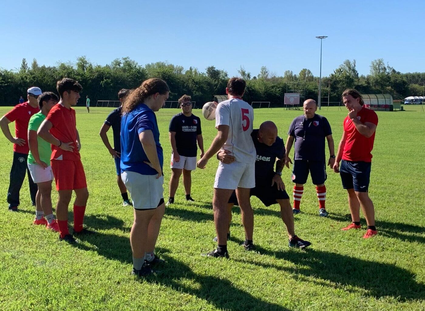 Rugby U18 - Andrea Moretti ospite d’eccezione al primo raduno congiunto tra Mantova e Carpi